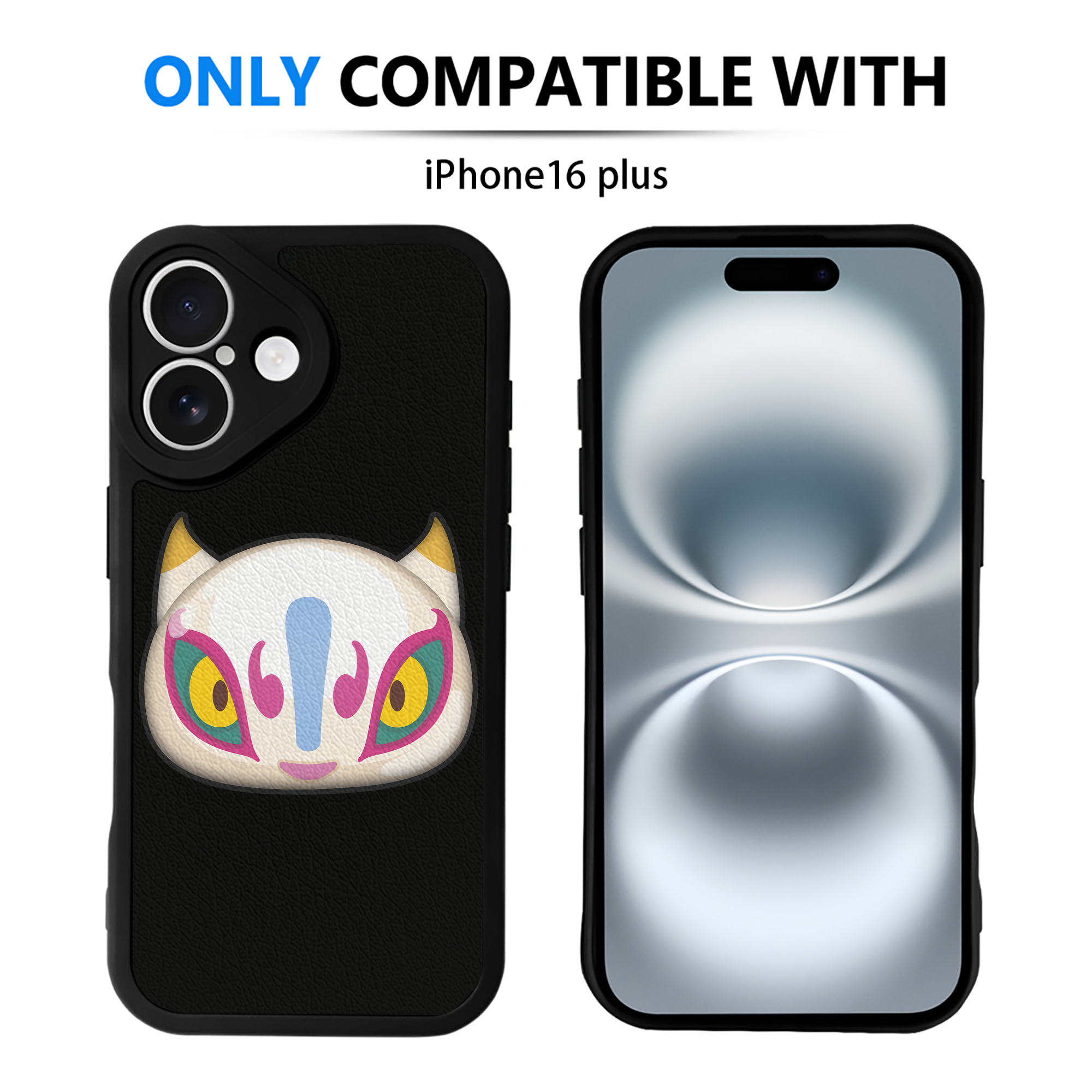 （画像用） 妖怪ウォッチ Yo-kai Watch 【iPhone 16シリーズ対応】シリコンスマホケース（レザー調） 材質：シリコン